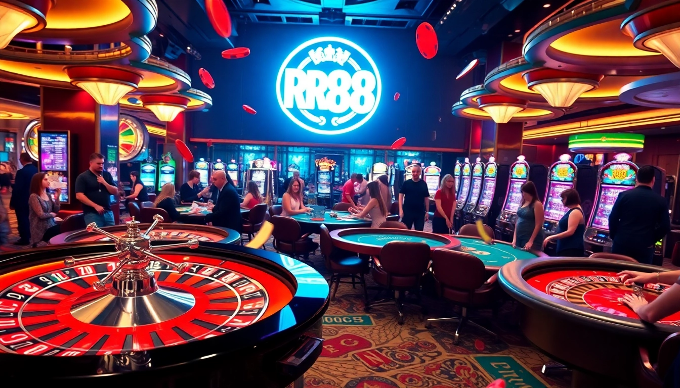 Experience the thrill of gambling at RR88, featuring interactive casino games and exciting slot machines.